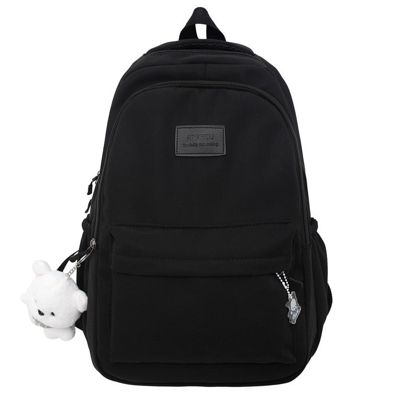 Dames Backpack met Meerdere Vakken en Ritssluiting