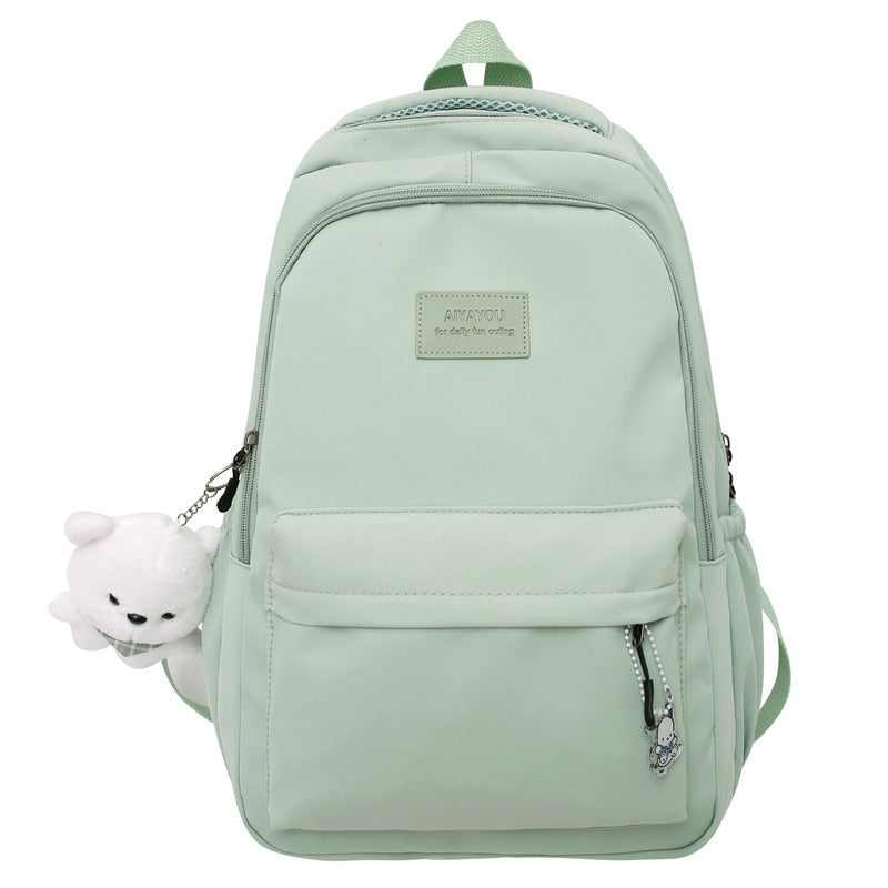 Dames Backpack met Meerdere Vakken en Ritssluiting