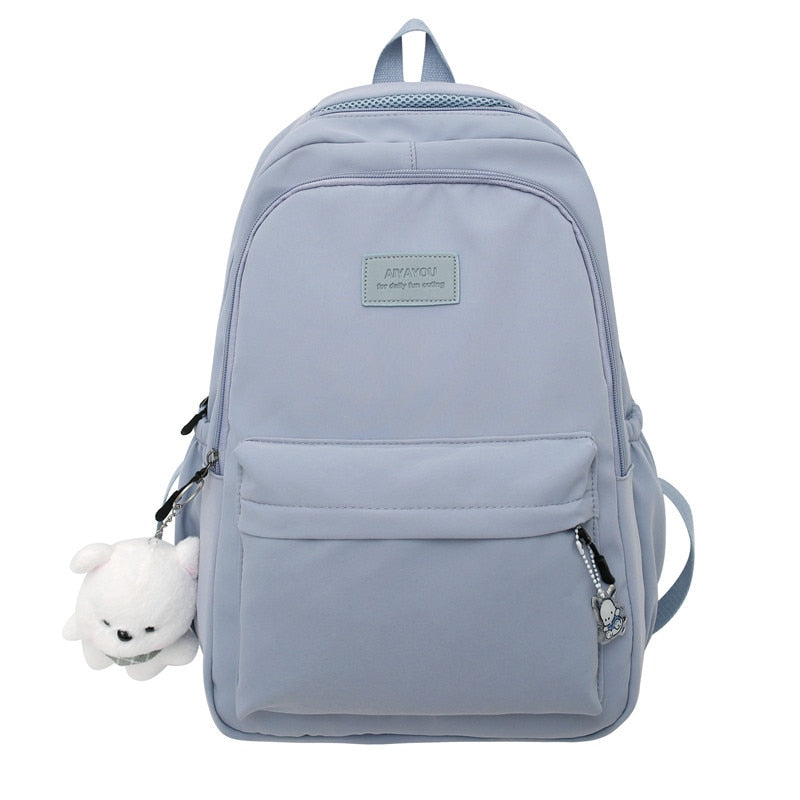 Dames Backpack met Meerdere Vakken en Ritssluiting ##POS:14##
