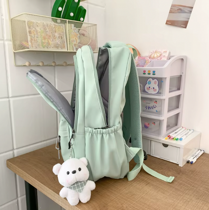 Dames Backpack met Meerdere Vakken en Ritssluiting ##POS:4##