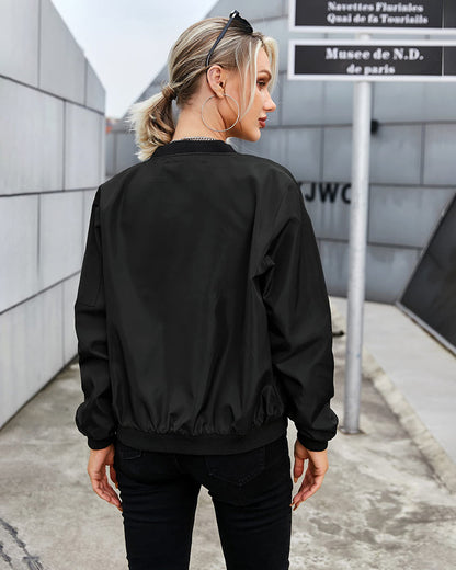 Dames Bomberjack met Tijdloos Ontwerp en Comfortabele Pasvorm