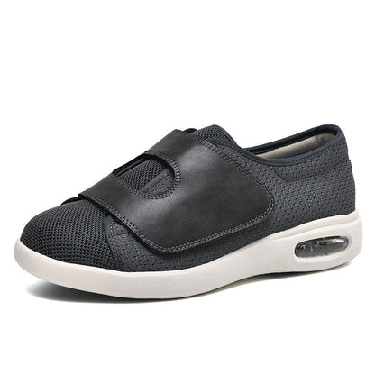 Dames Comfortschoenen met Verstelbare Klittenband Zwart