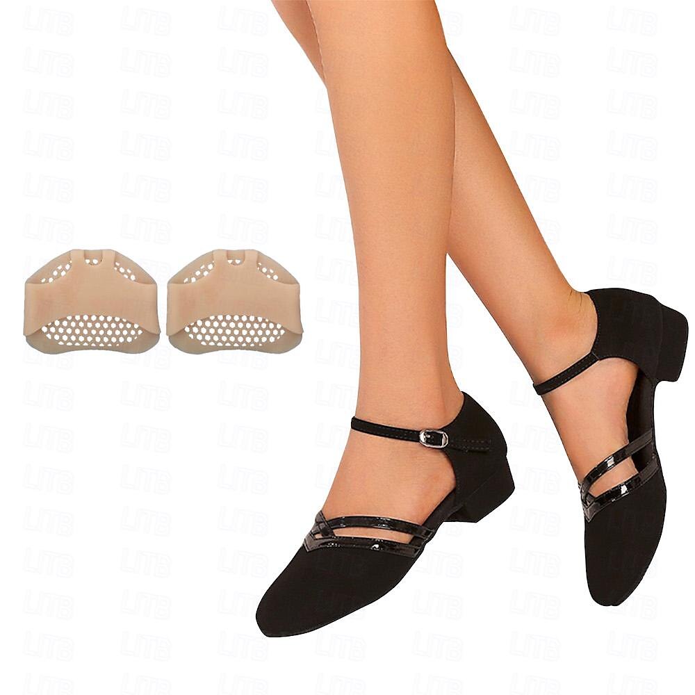 Dames Dansschoenen met Enkelband en Blokhak