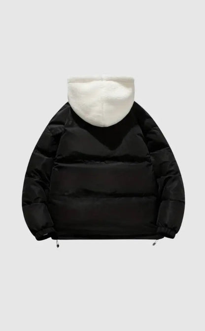 Dames Gewatteerd Puffer Winterjack met Capuchon