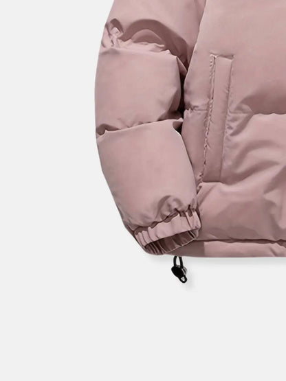 Dames Gewatteerd Puffer Winterjack met Capuchon