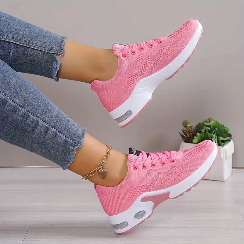Dames Hardloopsneakers met Luchtkussendemping