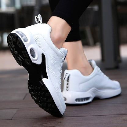 Dames Hardloopsneakers met Luchtkussendemping