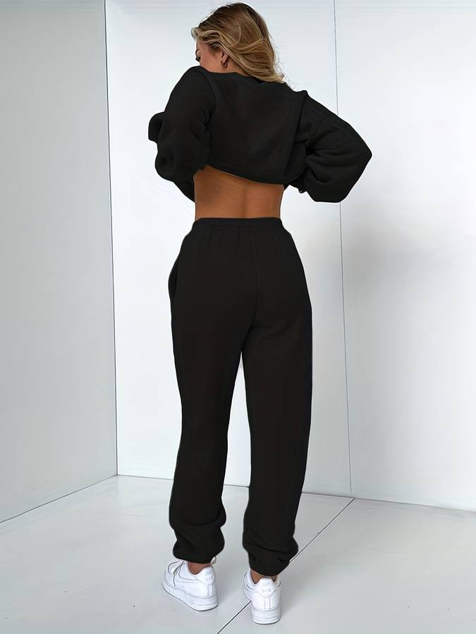 Dames Joggingpak Casual met Comfortabele Pasvorm