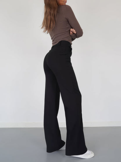 Dames Pantalon met Kreukvrij Ontwerp