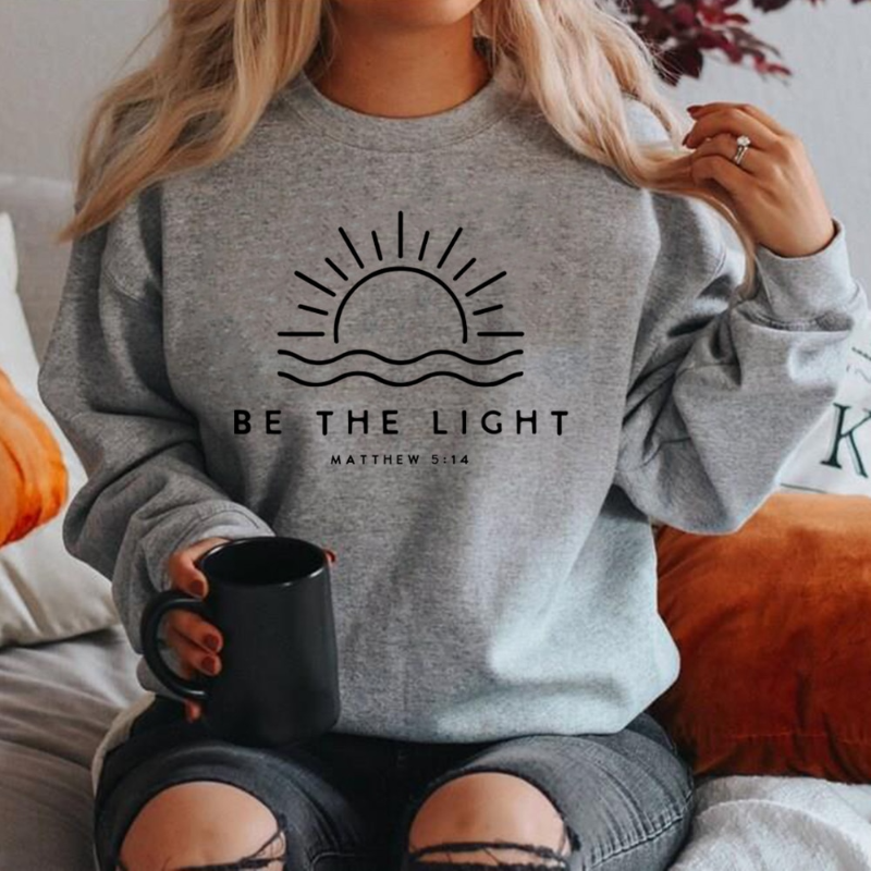 Dames Sweater met Positieve Boodschap en Comfortabele Pasvorm Grijs