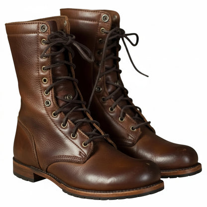 Dames Veterboots met Vetersluiting en Enkelondersteuning