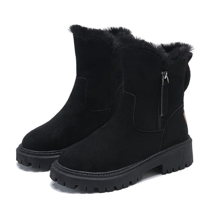 Dames Winterlaarzen Met Warme Voering En Antislipzool