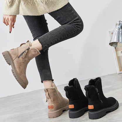 Dames Winterlaarzen Met Warme Voering En Antislipzool