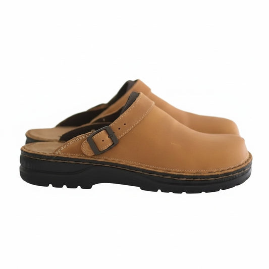 Heren Clogs Pantoffels met Gesp en Rubberen Zool