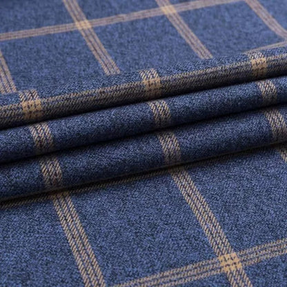 Heren Geruit Overhemd met Button-down Kraag en Borstzak