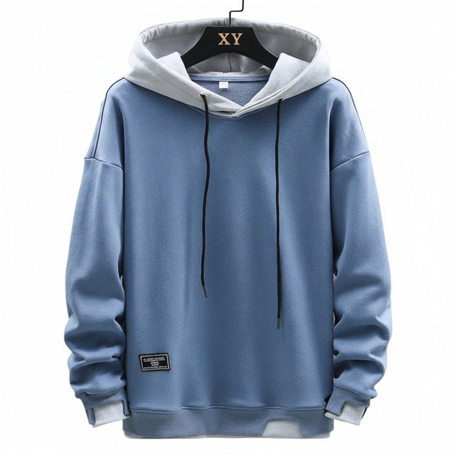 Heren Hoodie met Kangoeroe Zak en Verstelbare Capuchon