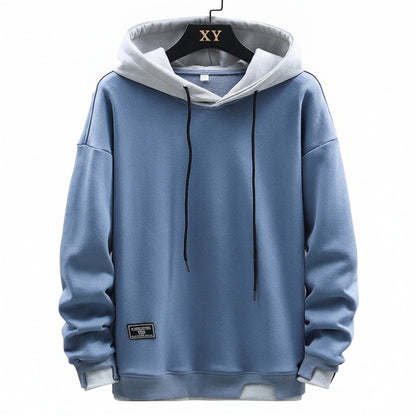 Heren Hoodie met Kangoeroe Zak en Verstelbare Capuchon