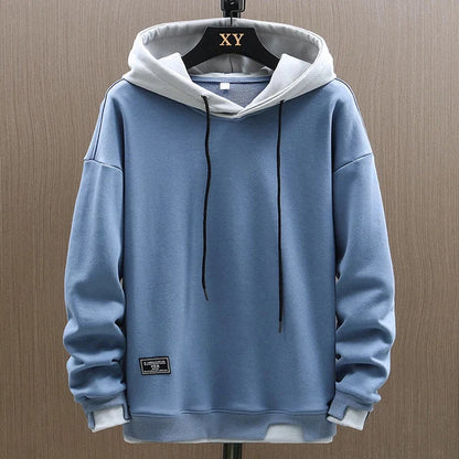 Heren Hoodie met Kangoeroe Zak en Verstelbare Capuchon