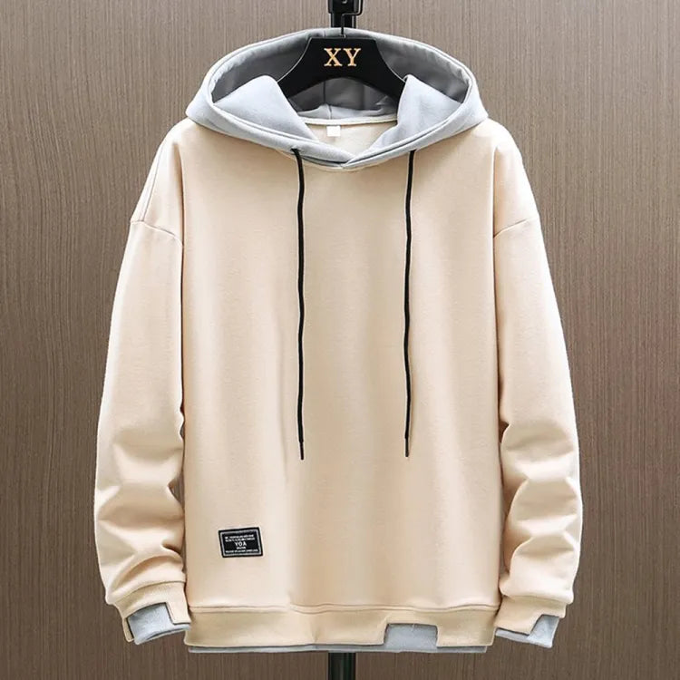 Heren Hoodie met Kangoeroe Zak en Verstelbare Capuchon