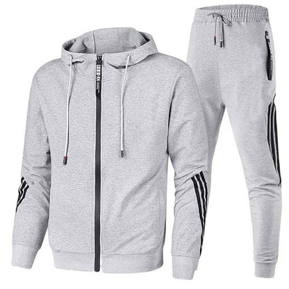 Heren Jogging Suit met Capuchon en Ritssluiting
