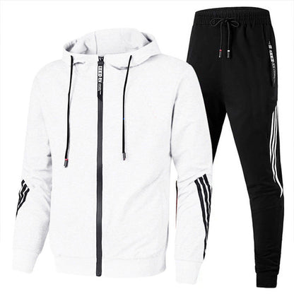 Heren Jogging Suit met Capuchon en Ritssluiting
