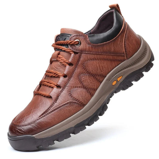 Heren Schoenen met Antislip Zool en Regular Fit Bruin