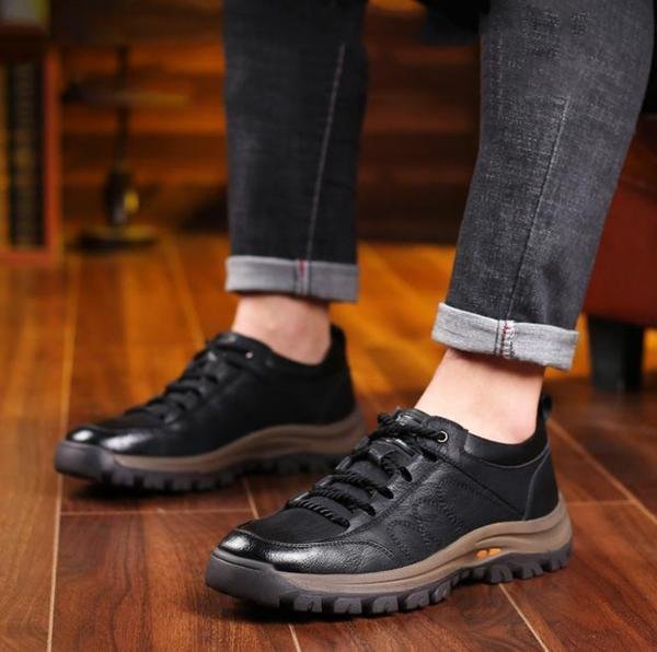Heren Schoenen met Antislip Zool en Regular Fit