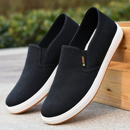 Heren Slip-On Loafers met Elastische Zijband en Antislipzool
