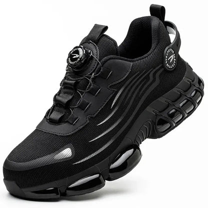 Heren Veiligheidsschoenen met Draaiknop en Dikke Zool S3