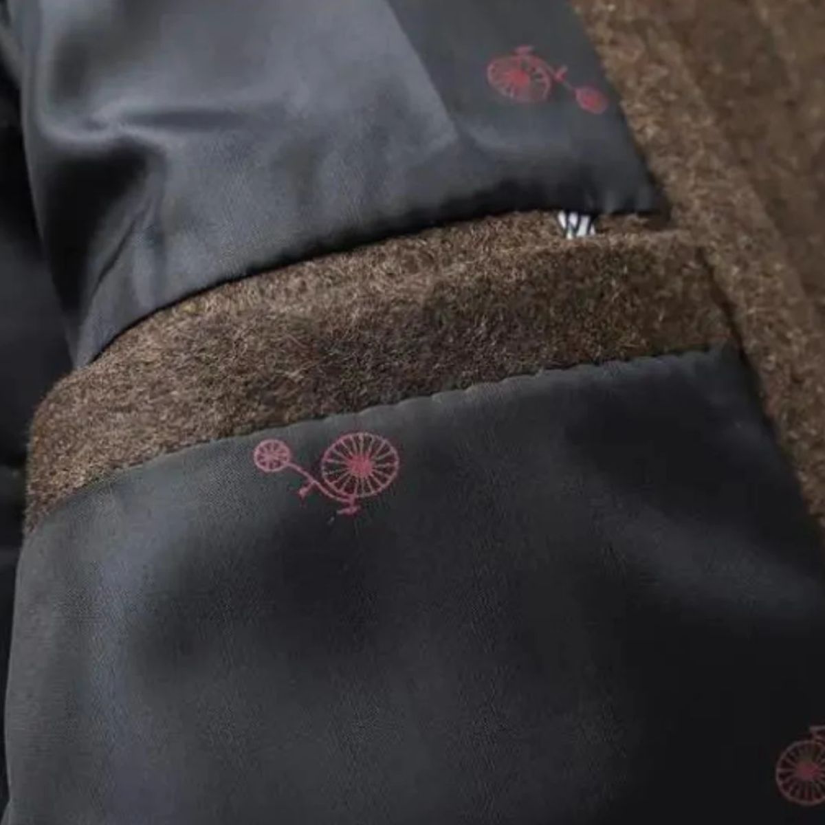 Heren Winterjas met Staande Kraag en Knoopsluiting